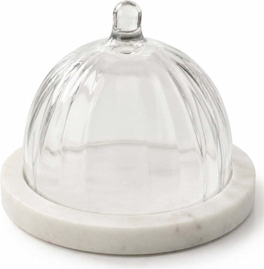 Glas Salatschüssel