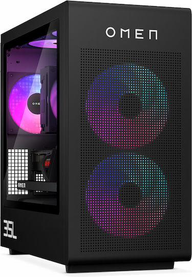 HP OMEN 35L GT16-0021nv Gaming Desktop PC (Ultra 7-265F/32GB DDR4/2.0TB SSD/GeForce RTX 5060 Ti/W11 Home)