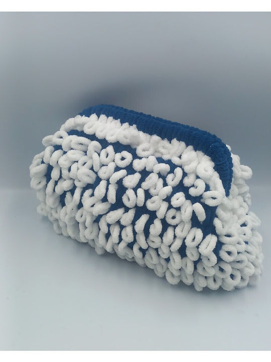 Σετ Πλεκτό Γυναικείο Clutch Εκρού