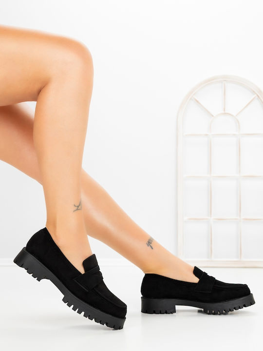 Mocasini Dama Negru