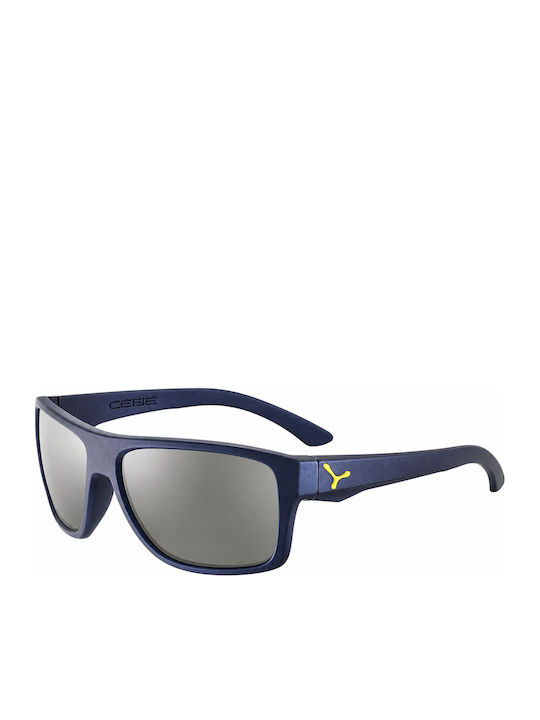 Cebe Men's Sunglasses With Blue Frame And Blue Polarized Lens