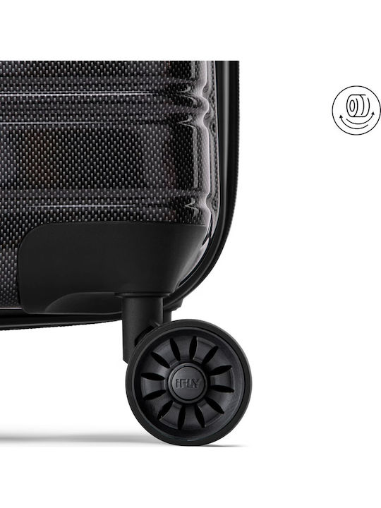 iFly Mittlerer Reisekoffer Schwarz Höhe 65cm