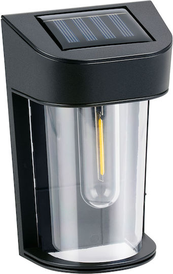 Grundig Επιτοίχιο Ηλιακό Φωτιστικό 7lm Θερμό Λευκό με Φωτοκύτταρο IP44 8x6x13.9εκ.