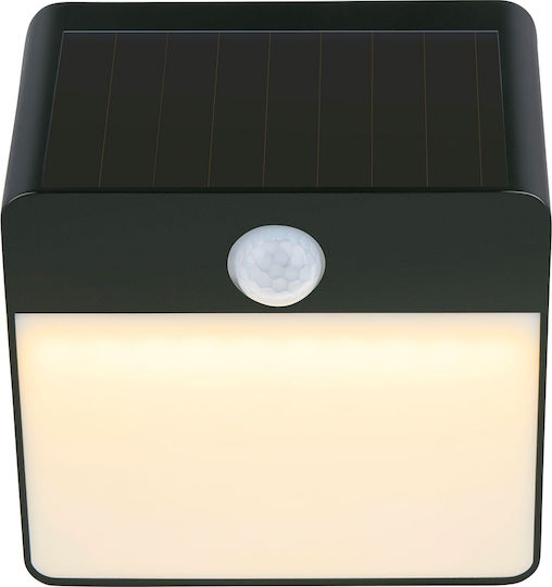Grundig Wall Mounted Solar Light Warm White with Photocell IP44 14.4x10x13cm