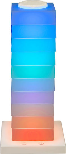 Grundig Διακοσμητικό Φωτιστικό LED RGB 11.5x11.5x26εκ.