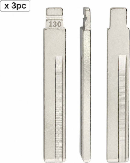 Set 3 Car Key Blades 130# Hy20r Hyn17r Hyundai Kia
