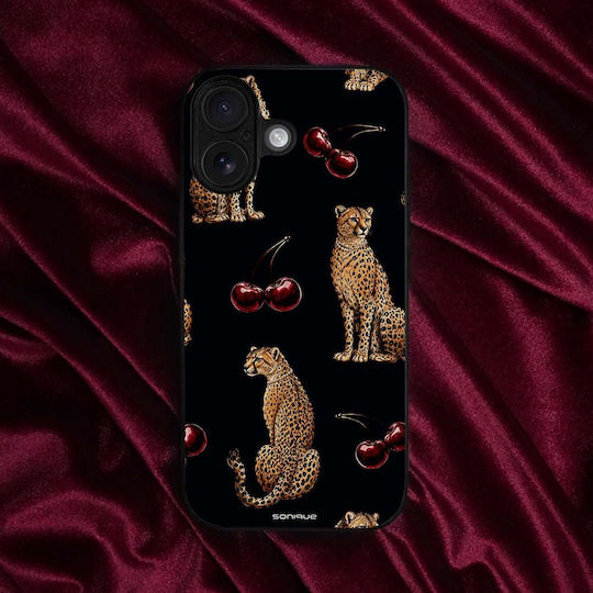 Калъф Sonique Diva Series Xiaomi Poco F7 5g Череша Гепард
