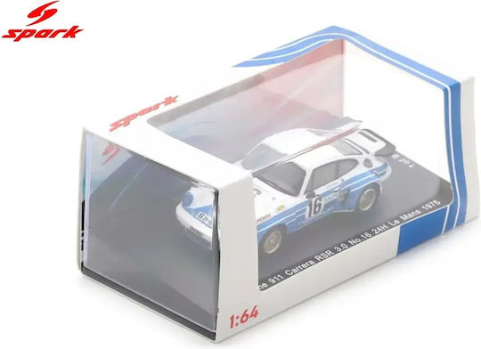 Macheta Mașinii Porsche 911 Carrera Rsr 3.0 Nr 16 24 Orele De Le Mans 1975 C Schickentanz H Bertrams Scara 1:64 Spark