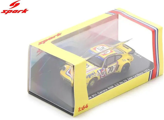 Model Mașină Porsche 911 Carrera Rsr 3.0 Nr 70 24 Orele De Le Mans 1974 R Touroul H Cachia D Rua Scara 1:64 Spark