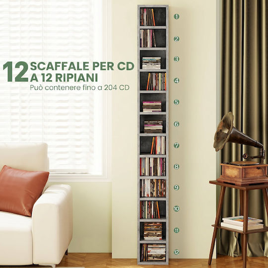 HomCom Θήκη 204 CD 21x20x175cm