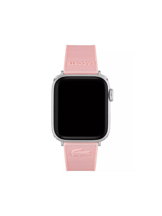 Lacoste Silikon Tragbare Bänder Weiß Apple Watch 38/40 mm