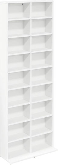 vidaXL Floor CD Case 65x23.5x175cm