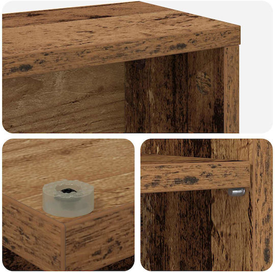 vidaXL Floor CD Case 65x23.5x175cm