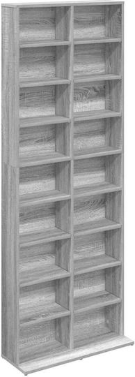 vidaXL Floor CD Case 65x23.5x175cm