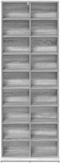 vidaXL Floor CD Case 65x23.5x175cm