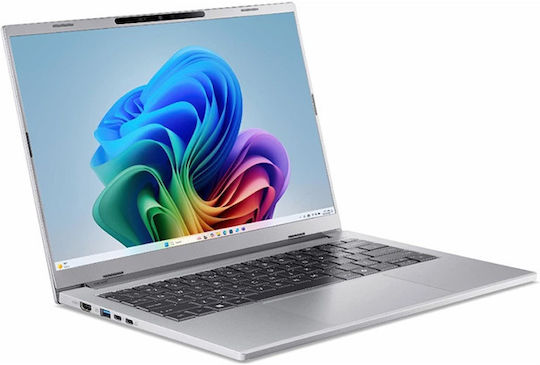 Acer Aspire A14-A71M -R48A 14" OLED FHD+ (Ryzen AI 400 Series-5 430/16GB/512GB SSD/W11 Home) Silver (US Keyboard)