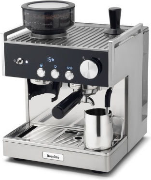 Breville Barista Signature Automatic Espresso Machine 2350W 15bar Pressure for Cappuccino with Grinding Mill VCF161X-01