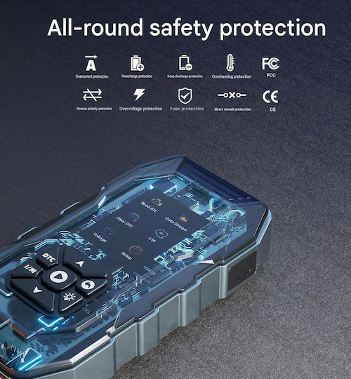 Diagnoză Auto Cu Ecran OBD 2 Cu Cablu