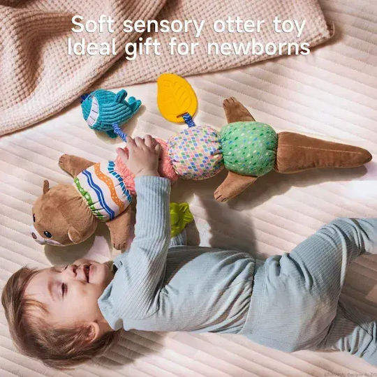 Baby Sensorisch Spielzeug Biber Beißringe mit Sounds & Vibration