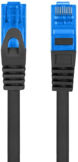 Lanberg S/FTP Cat.6a (Gigabit) Мрежов Кабел Ethernet 10м Черен