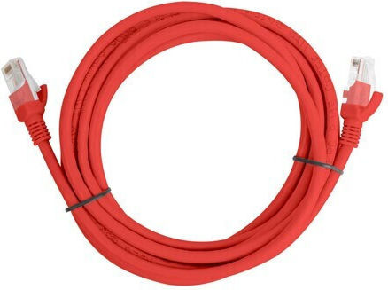 Lanberg U/UTP Cat.6 (Gigabit) Cablu De Rețea Ethernet 3m Roșu