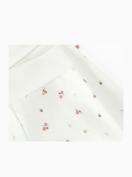 Kids Tracksuit Pants White 2 Pieces