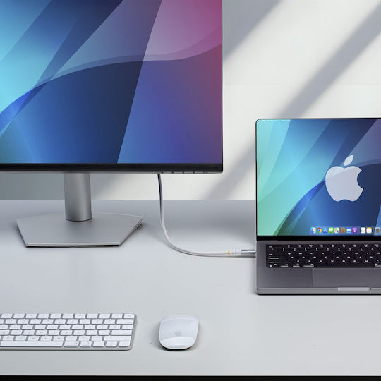 StarTech USB 3.2 Kabel USB-C männlich - USB-C / DisplayPort 60W PD Weiß 3m CC3M20GUSB4CXW
