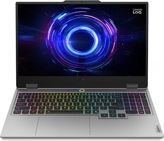Lenovo LOQ 15IRX10 15.6" IPS FHD 144Hz (i5-13450HX/16GB/512GB SSD + 512GB SSD/GeForce RTX 5050/W11 Home) Luna Grey (US Keyboard)