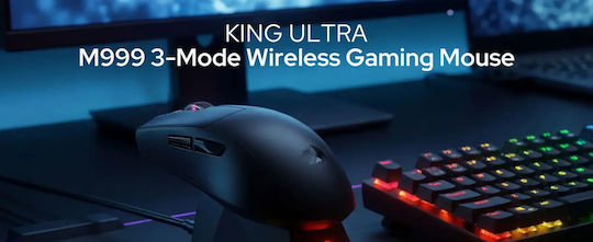 Redragon K1NG M999 ULT Gaming Ποντίκι 45000 DPI Μαύρο