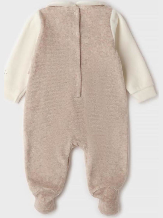 iDO Velvet Beige Onesie
