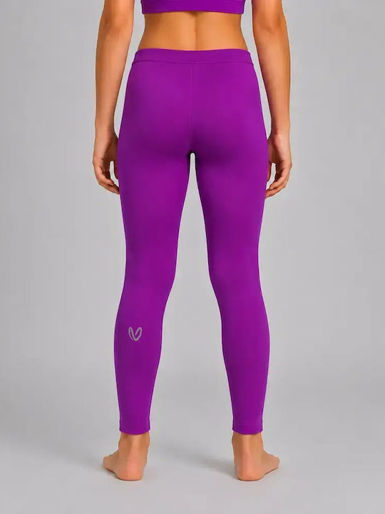 Kids Long Purple Leggings