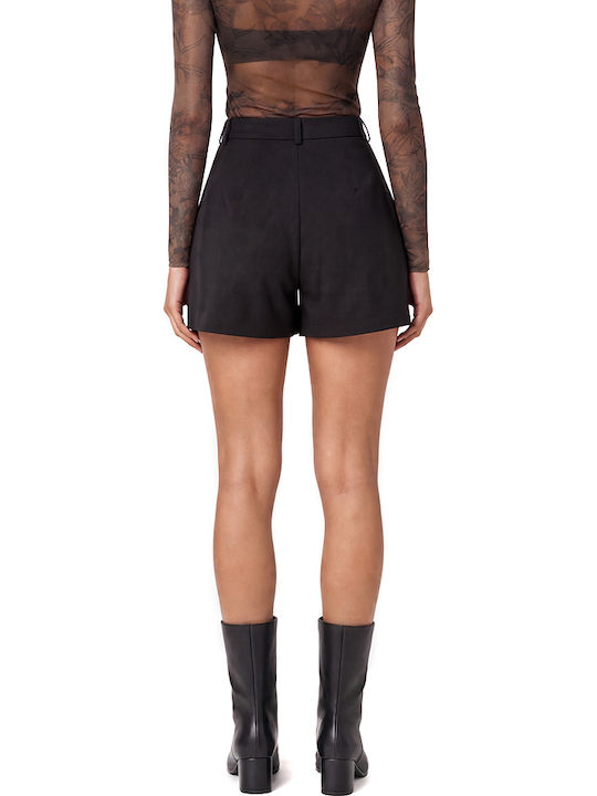 Women's High Waist Shorts Black
