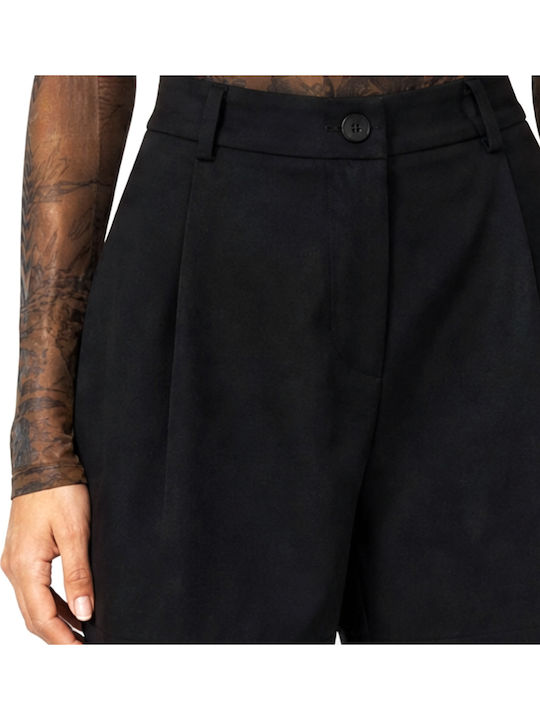 Women's High Waist Shorts Black