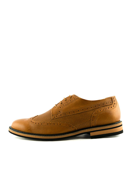 Leder Herren Freizeitschuhe Tabac Braun
