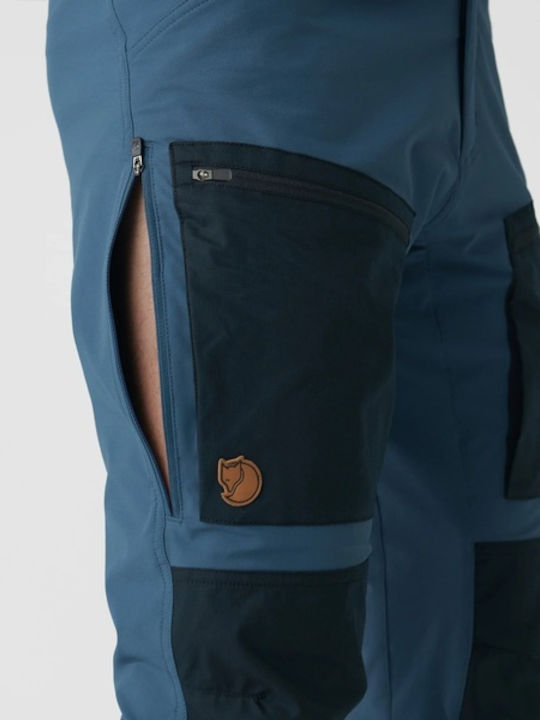 Fjallraven Keb Men's Long Hiking Trousers Black