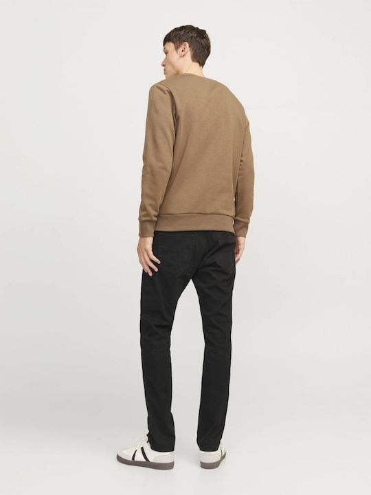 Pantaloni de blugi pentru bărbați Elastic Slim Fit Negru