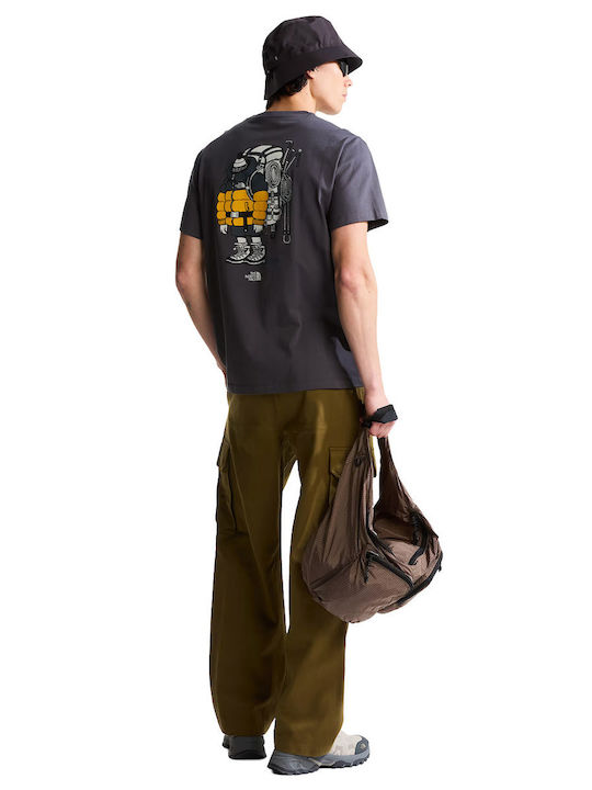 T-shirt Ανθρακί