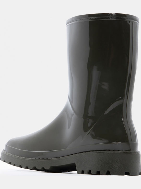Damen Gummistiefel Khaki