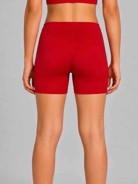 Kids Short Leggings Red