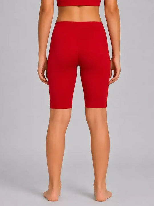 Kids Short Leggings Sporting Red