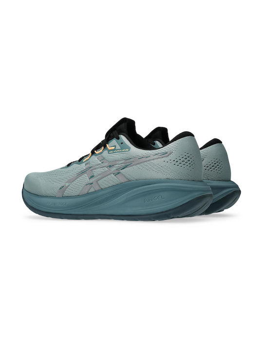 Gel-Cumulus 28 Lite-show Männliche Sportschuhe Laufen Grün / Silber