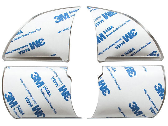 Ford Focus Mk2 04-11 Steering Wheel Covers Chrome 4 Pcs Set