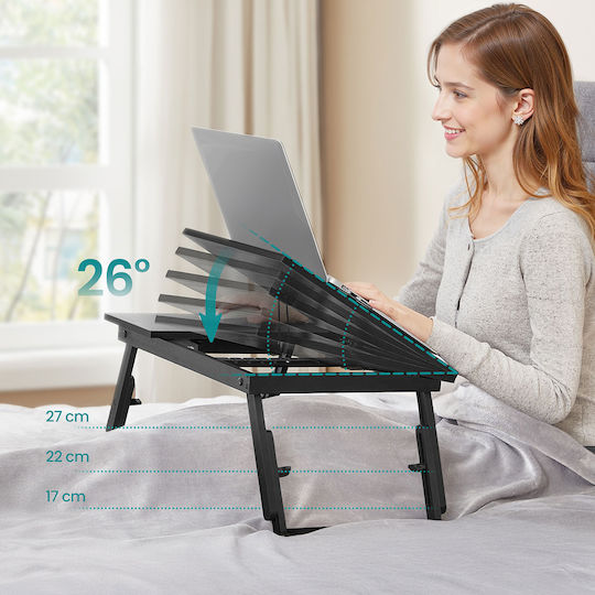 Songmics Τραπεζάκι για Laptop έως 15.6" LLD105BE01