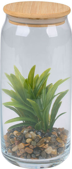 Artificial Potted Plant Φ7.7x16.9 Articasa 871125233555 Random Design Selection Φ7.7x16.9 Glass