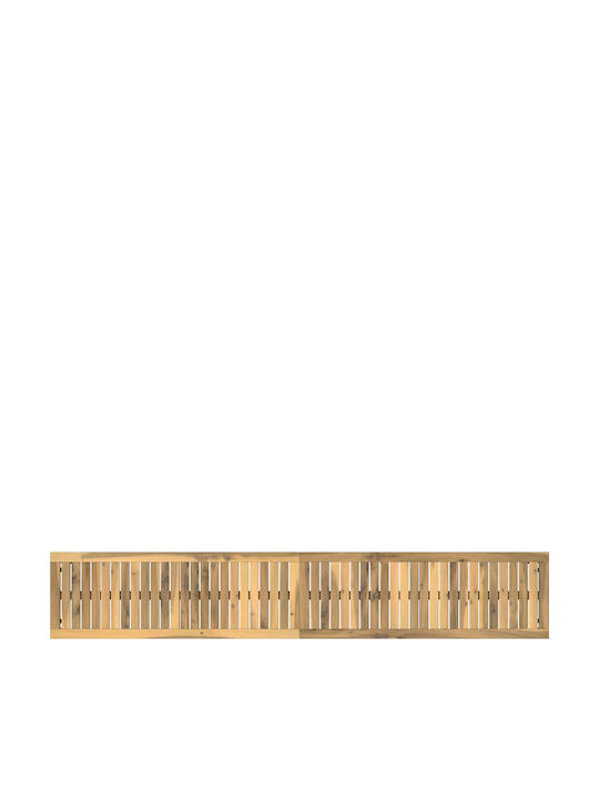 Outdoor Wooden Bench 201x35x45cm
