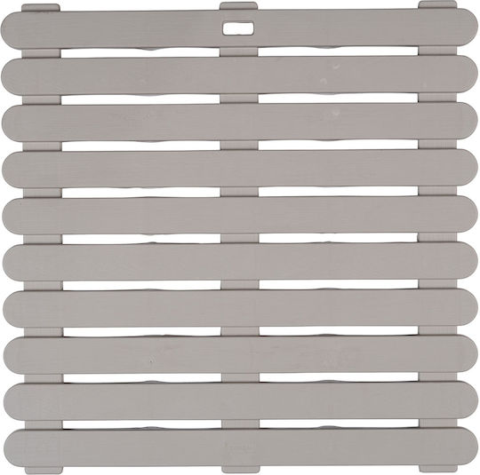 Wenko Πατάκι Μπάνιου 25966100 Taupe 55x55εκ.