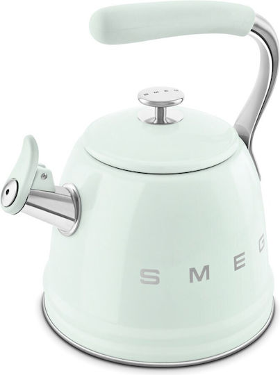 Smeg Βραστήρας Ανοξείδωτος Πράσινη 1700ml