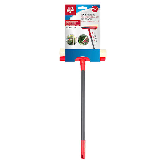 Window Cleaner for Glass Surfaces + Tiles 43-73cm Dirt Devil 871125249622 Plastic