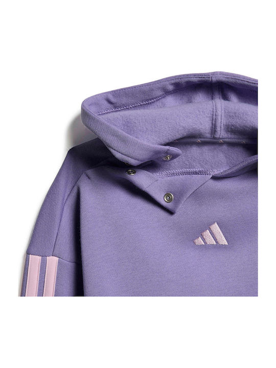 Kids Tracksuits Fl Hd Jog Purple Set