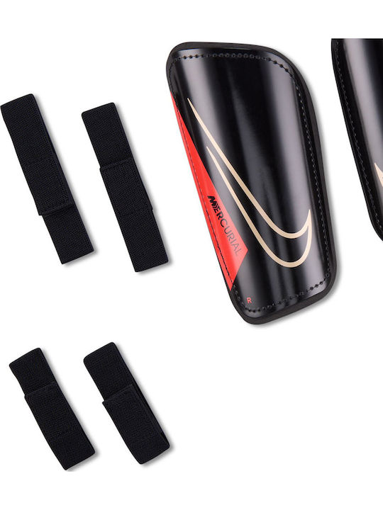 Nike Mercurial Hardshell DN3614-010 Soccer Shin Protectors Adults Black